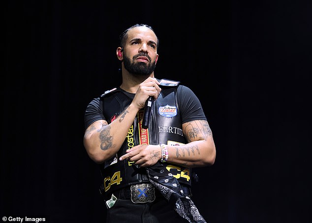 Drake, 38, suffered a major loss in his legal battle over Kendrick Lamar 's diss track Not Like Us after a judge dismissed his federal lawsuit on Thursday; pictured in London on July 11
