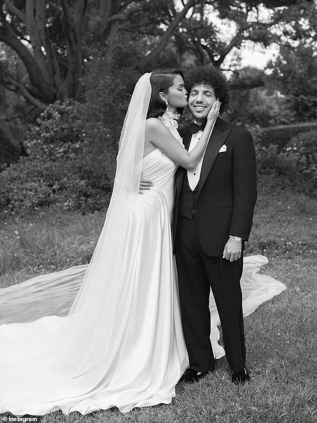 Gomez and her new husband Benny Blanco tied the knot on September 27 after less than two years together