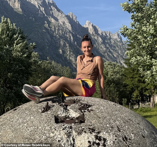 Monae Hendrickson spent almost two months in Europe over the summer, and was shocked to discover that her vacation was actually cheaper than her rent. She's seen in Albania