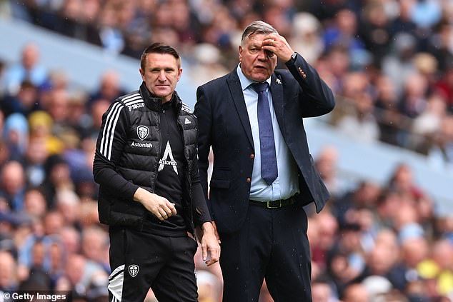 Sam Allardyce was then appointed with the aim of keeping Leeds from relegation - but only had a handful of weeks to do so