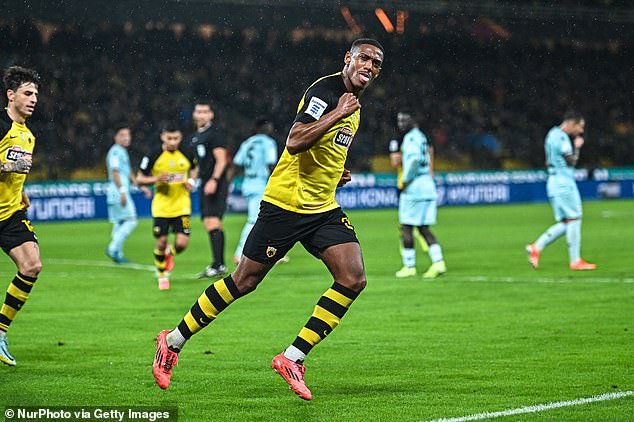 Martial spent last season in Greece with AEK Athens, scoring nine goals in 23 appearances for the club