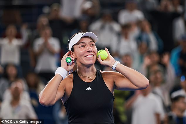 Pegula will now face fellow American Coco Gauff in the Wuhan open final on Sunday