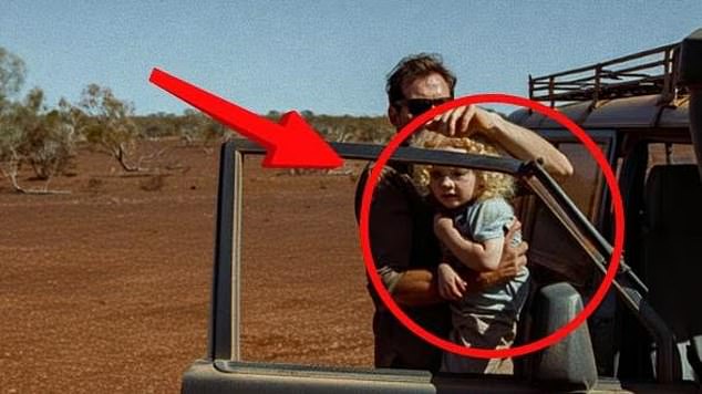 A fake AI-generated image of Gus being bundled into a vehicle by an 'unfamiliar man' has been shared thousands of times online