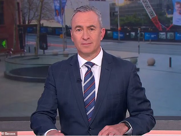 Speculation is circulating of a possible merger with radio network Southern Cross Austereo and this has reportedly left the network's stars including Larry Emdur , Kylie Gillies and Mark Beretta (pictured) nervous