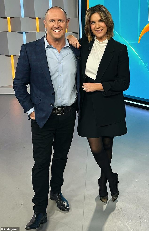 Channel Seven stars are reportedly on edge amid rumours of a major change to the network. Pictured The Morning Show hosts Larry Emdur and Kylie Gillies