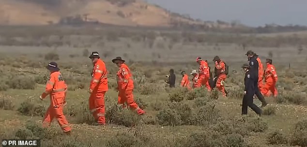 Police, soldiers, volunteers and an Aboriginal tracker scoured the area for days on end before the search was suspended earlier this month