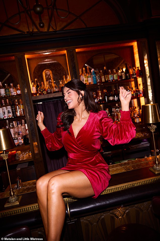 Last week, the TV personality held a launch dinner to mark the Autumn/Winter collection.