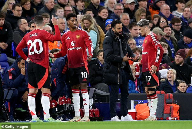 Rashford left Man United in the summer after being frozen out of the squad by Ruben Amorim