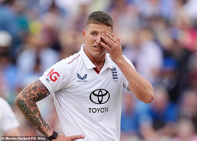 But Carse said he struggled in the first two Tests after suffering discomfort with his toes