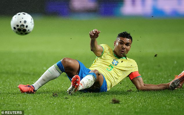 Casemiro has won 80 caps for his country, though results have been patchy recently