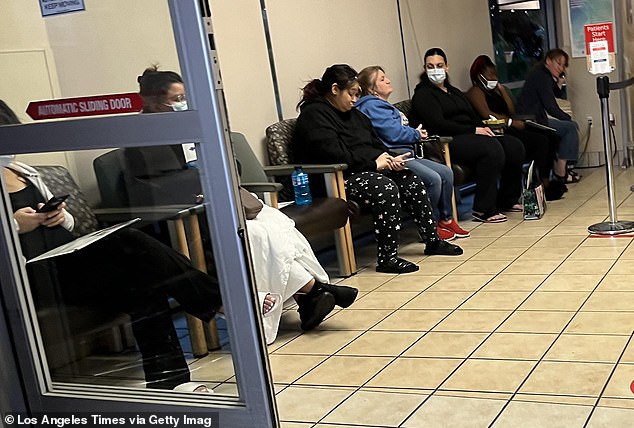 Patients struggled to get a spot in this busy emergency room in Fresno, California, after other centers nearby shuttered