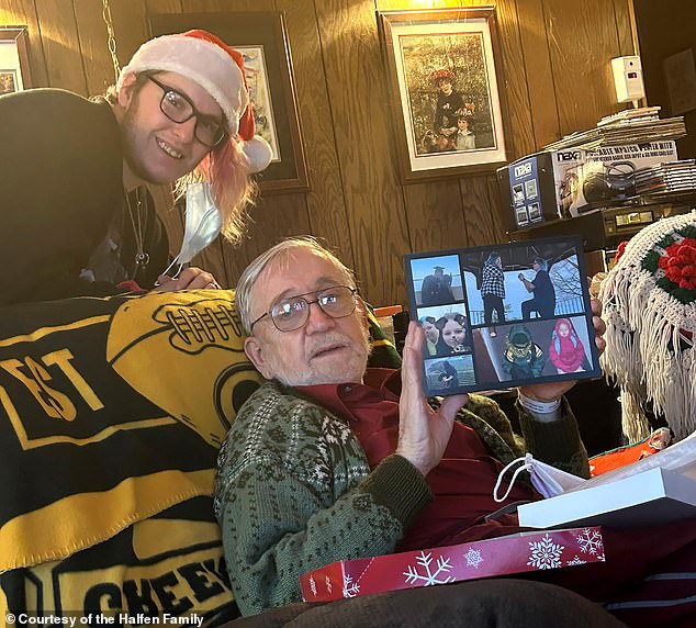 John Halfen, 20, said the closure of the local hospital disrupted the care of his cancer-sufferer grandfather Terry Halfen, who died in June aged 78