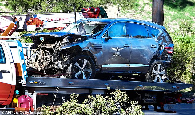 The golf icon sustained horrific injuries from a single-vehicle car crash in 2021