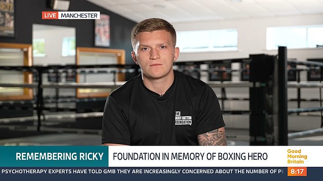 Campbell Hatton, son of Ricky, has spoken out ahead of the inquest into his father's death