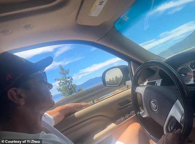 Zhou has posted a series of Instagram stories showing the pair spending time together in Reno