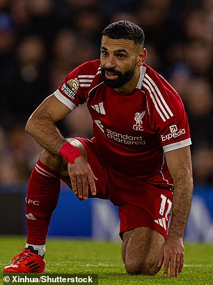 Jamie Carragher believes he knows why Mohamed Salah (pictured) has had a downturn in form this term