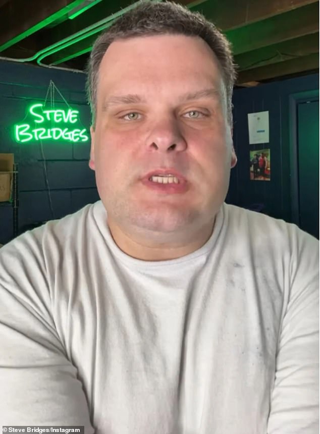 Chelsey, whom he had been married to for 16 years, confirmed his death in a heartbreaking video in which she revealed his passing had come 'totally out of the blue'