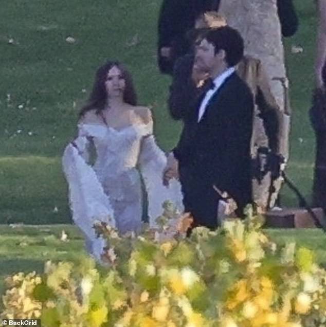 Stella, 29, wed her childhood sweetheart Alex Gruszynski at the enchanting Retuerta Le Domaine Abbey, an old monastery that sits on a sprawling wine estate in Valladolid, Spain