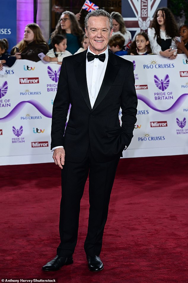 Just minutes after it was announced he'd be pulling out of this year's Strictly Come Dancing due to injury, Stefan Dennis put on a brave face to attend the red carpet