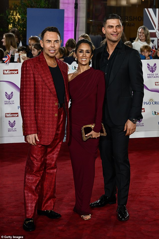 Strictly's Janette Manrara and Aljaz Škorjanec were joined by Aljaz's celebrity dance partner Chris Dennis, who is competing as his drag alter-ego La Voix