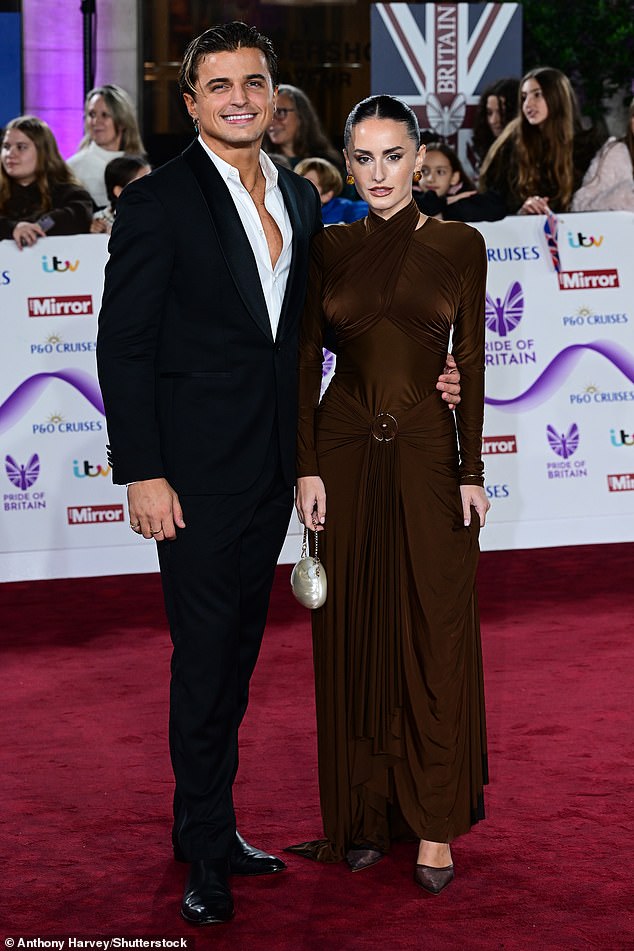Strictly star Amber Davies was among the celebs taking part in the BBC show to grace the red carpet, and she attended with her professional partner Nikita Kuzmin