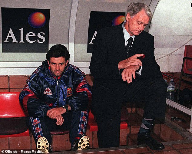 The Portuguese manager was mentored by Newcastle icon Sir Bobby Robson (pictured together in 1996)