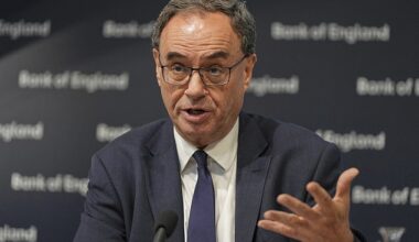Alarm bells: Bank of England governor Andrew Bailey (pictured) has voiced his concern over the twin collapses of First Brands and US sub-prime car lender Tricolor