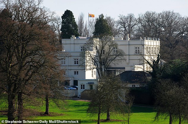 Prince Andrew has lived at the lavish 30-bedroom property Royal Lodge in Windsor since 2003