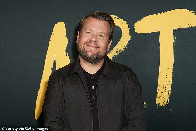 James Corden has been accused by neighbours of 'illegally' paving over the front garden of his £11.5million London mansion so that he has more room to 'park his wheelie bins'