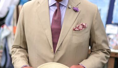 King Charles pictured during a visit to the Sandringham Flower Show on July 26, 2023