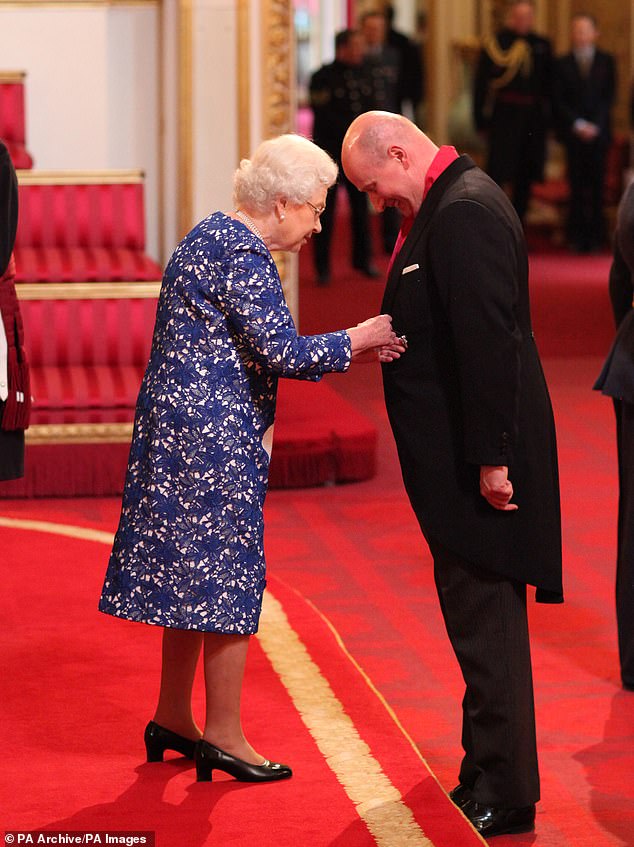 As a result of his anxieties, Harry sought out the advice of the late Queen's private secretary, Sir Christopher Geidt (pictured). Yet, he was met with a clear and seemingly rather unsympathetic response: 'If you want to ask the Queen, ask the Queen'