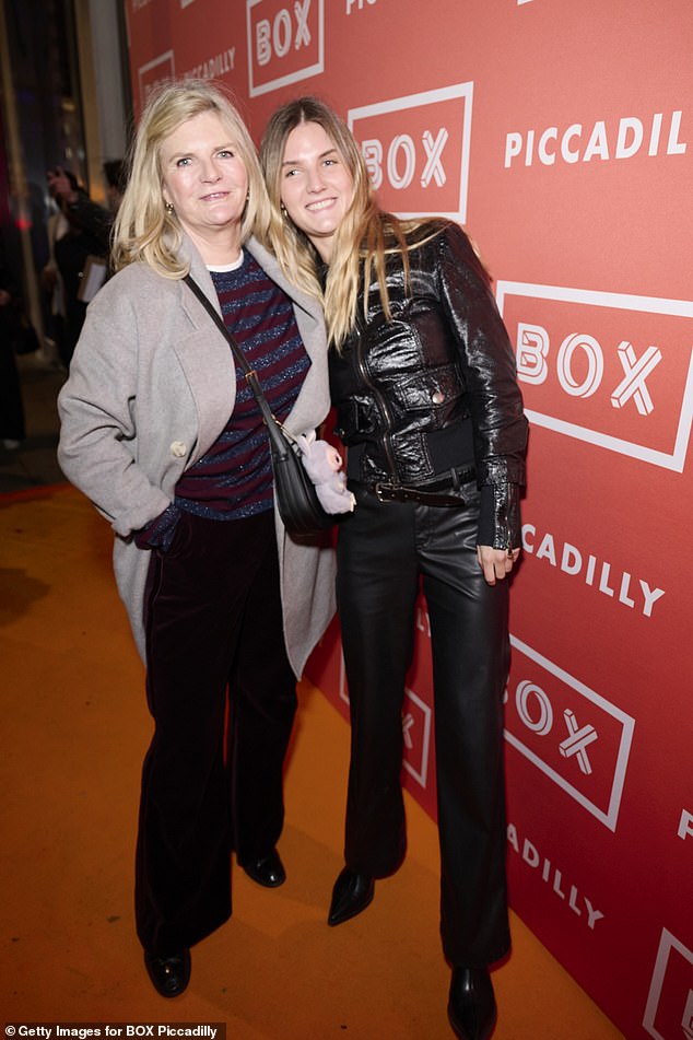 Susannah Constantine enjoyed a rare night out with her lookalike daughter Esme at BOX alongside ex-Strictly co-star Nadiya Bychkova