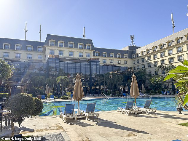 The five-star Renaissance Cairo Mirage City Hotel where more than 150 Hamas terrorists are staying alongside unsuspecting Western tourists