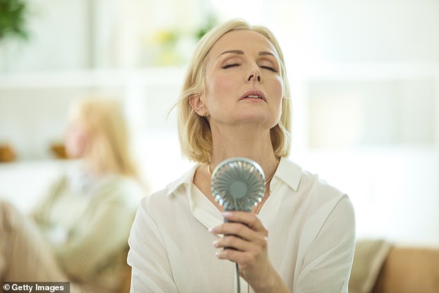 Hot flushes are one of the most common symptoms of the menopause