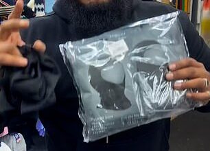 These are the balaclavas he was selling