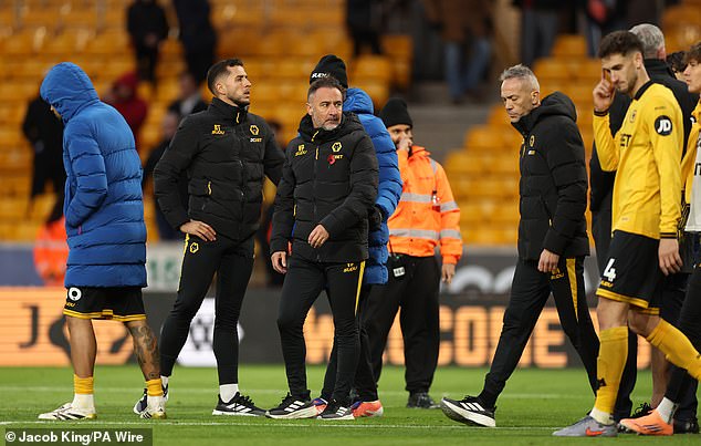 Wolves manager Vitor Pereira appeared to lose his rag with the fans after losing to Burnley
