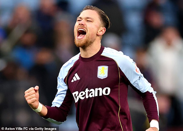 Matty Cash scored the only goal in Villa's superb Premier League win over Manchester Cit