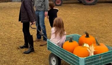 Meghan Markle looked casual but chic in a quilted jacket and smart leather boots as she enjoyed a Halloween trip to a pumpkin patch this weekend