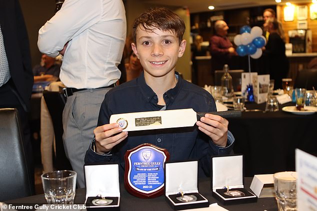 Promising cricketer Ben Austin has died in hospital after he was hit in the head by a ball while preparing for a T20 match