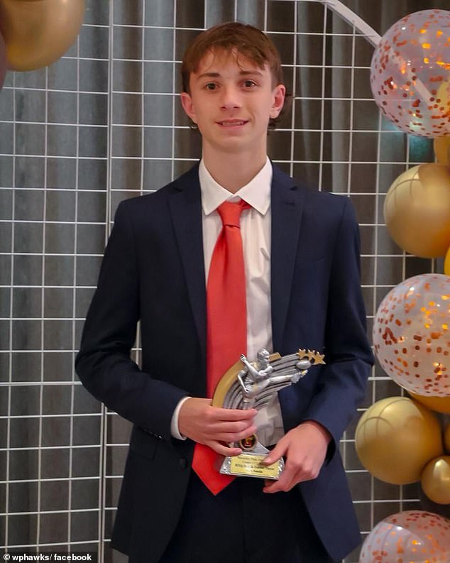 Ben, 17, was also a talented Aussie Rules player who played more than 100 games for Waverley Park Hawks JFC