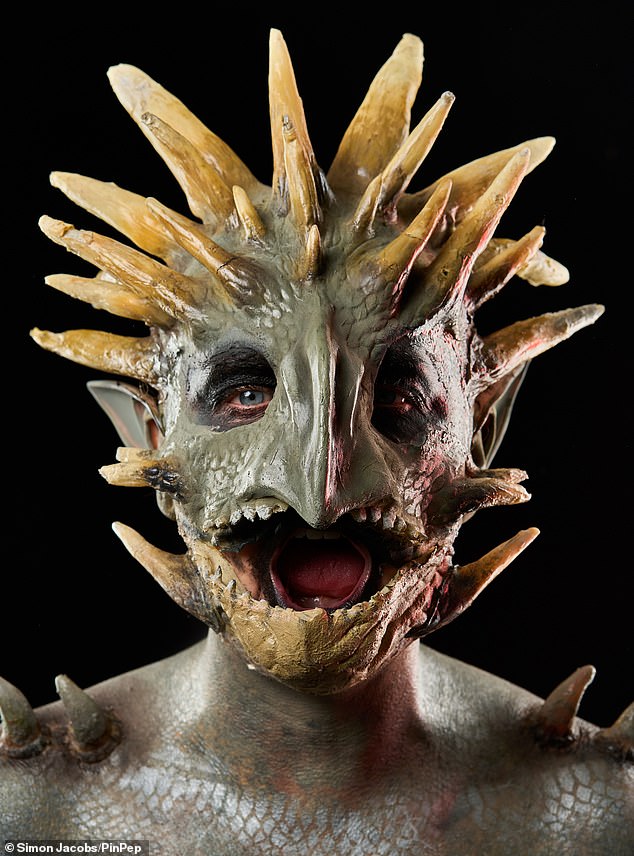 This Morning's Josie, 40, was another celeb to opt for prosthetics to become the dragon from Harry Potter and The Goblet of Fire, which celebrates its 20th anniversary this year