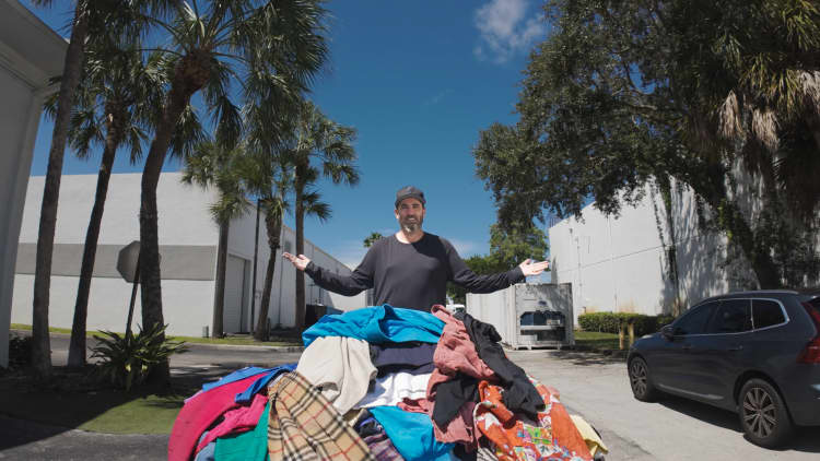 Bringing in $6.5 million a year as a used clothing reseller