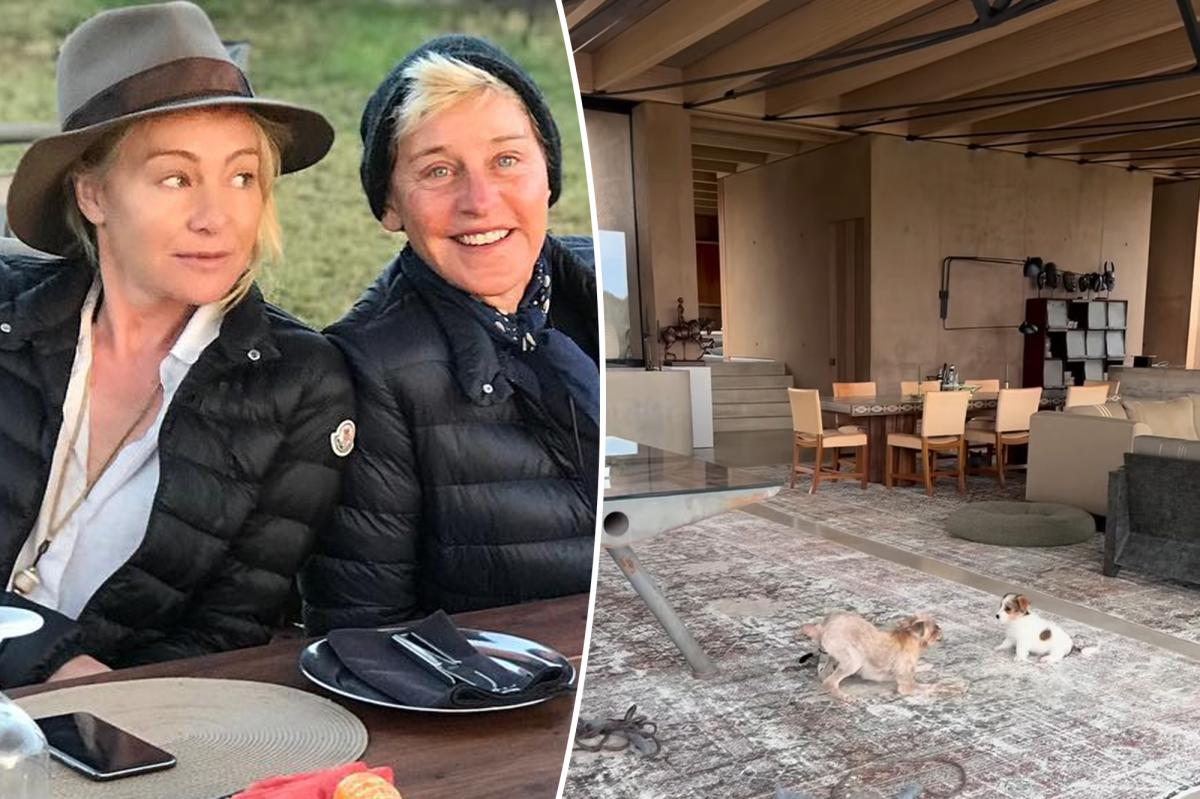 Ellen DeGeneres gives peek inside her and Portia de Rossi's ultra-private Cotswolds estate