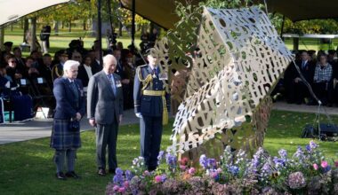 King Charles dedicates Britain's first national memorial to LGBTQ+ troops