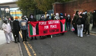 Sheffield protesters shut down arms factory linked to genocide