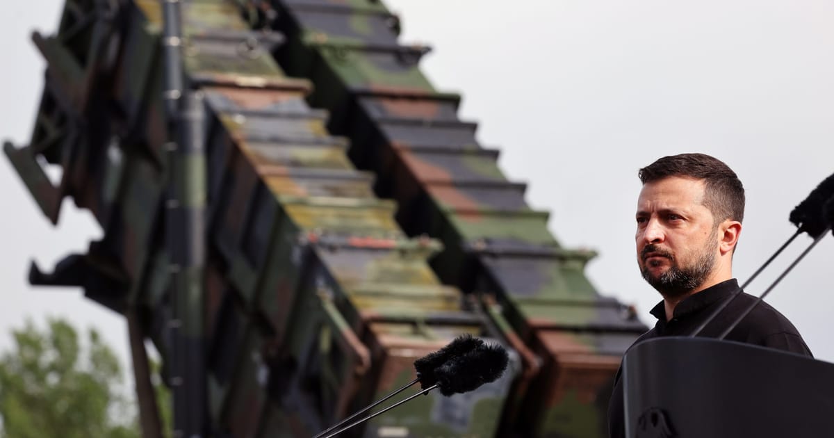 Ukraine and US prepare a contract for 25 Patriot systems – POLITICO