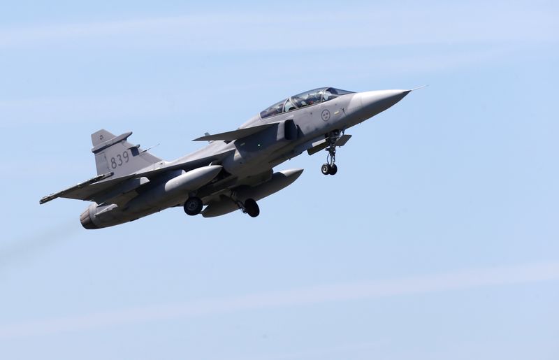 Saab gets ready to produce more Gripen fighter jets if Ukraine deal is finalised
