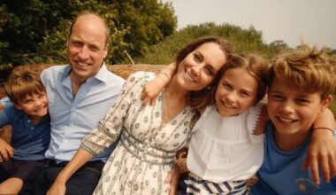 William and Kate team up with George and Charlotte for new family tradition