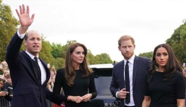 Princess Kate, William, and Harry’s chaotic royal stroll revealed