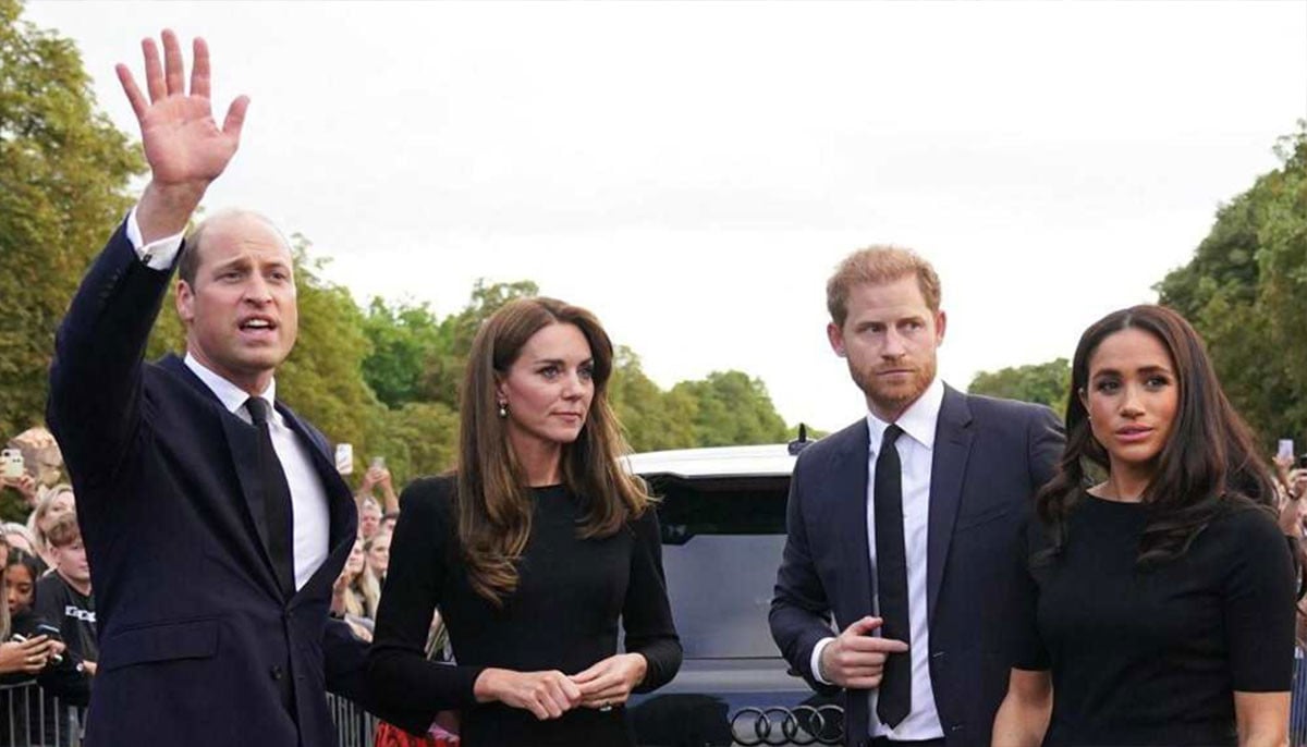 Princess Kate, William, and Harry’s chaotic royal stroll revealed